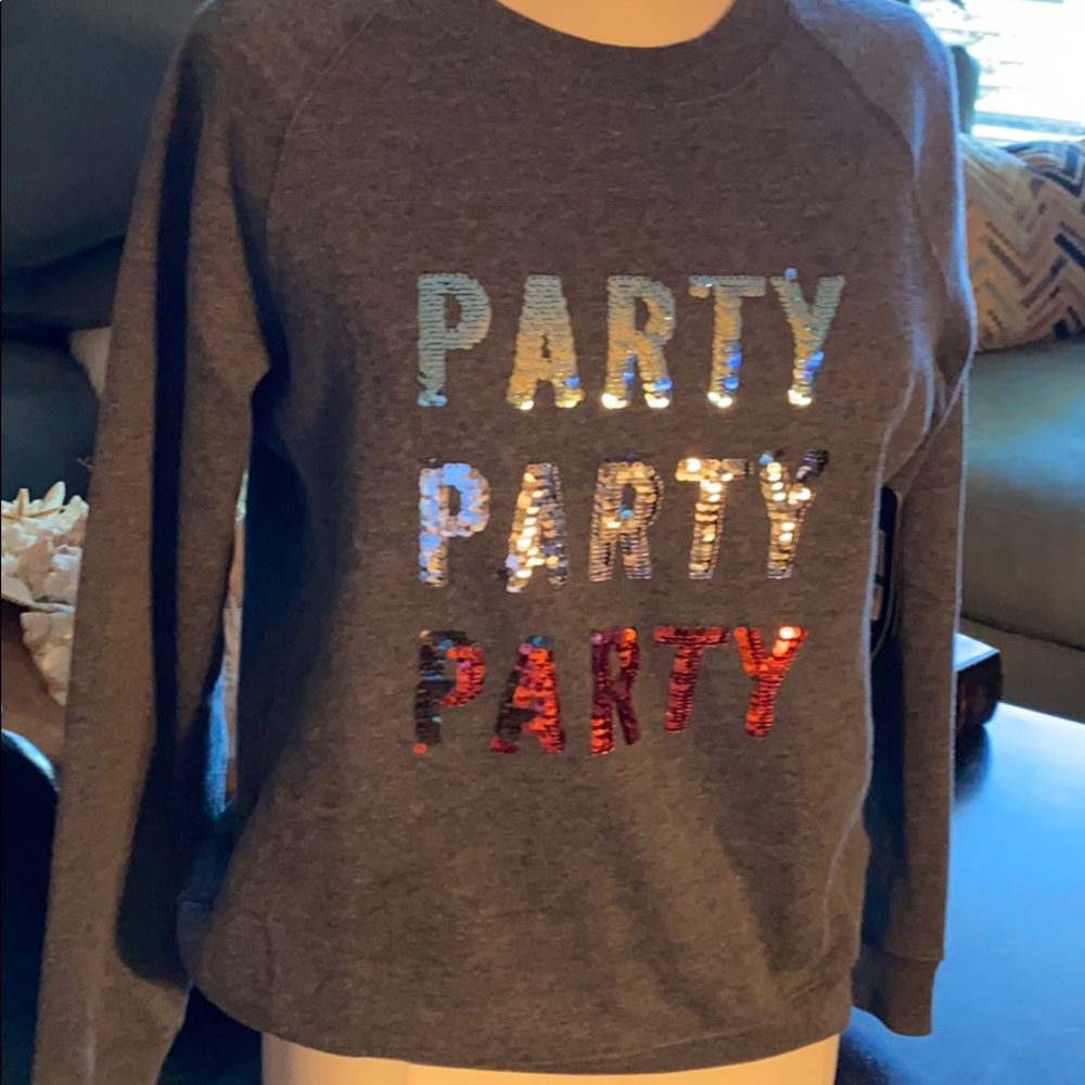 DARLING Sequin design sweatshirt by Marc New York
